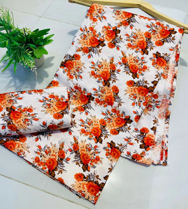 Winter Cotton Allover Digital Print 2 piece Suit