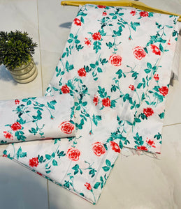 Winter Cotton Allover Digital Print 2 piece Suit